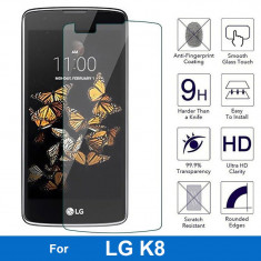 LG K8 - Folie Sticla Securizata - Tempered Glass 9H 2.5D 0.3MM foto