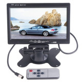 Monitor auto masina LCD 7&#039;&#039; TFT 2 intrari dvd gps camera mers inapoi