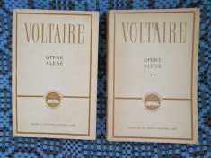 VOLTAIRE - OPERE ALESE (VOL. 1 si 2, 1956 - STARE FOARTE BUNA!!!) foto