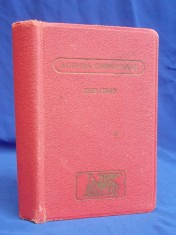 AGENDA CHIMISTULUI * 1939 -1940 - LAMURIRE I. SIMIONESCU - CARTEA ROMANEASCA