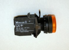 Klockner Moeller IEC-947 EN-60947 VDE-0660 cu led galben si suport(277)