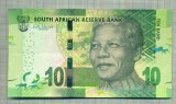 A 434 BANCNOTA-AFRICA DE SUD-10 RAND-ANUL (2012) -SERIA 8301473-NELSON MANDELA, Europa