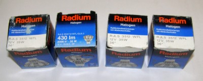 Set 4 becuri halogen 12V 35W montaj GU5.3(056) foto