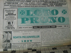 Loto-Prono (13 februarie 1995) - ziar foto