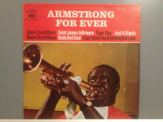 LOUIS ARMSTRONG - FOR EVER (1972/ CBS rec /RFG) - Vinil/Vinyl/Impecabil/JAZZ foto