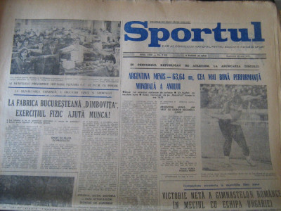 Ziarul SPORTUL (20 mai 1973)-Rapid-Steaua 1-3 si FC Arges-Petrolul 3-0 foto