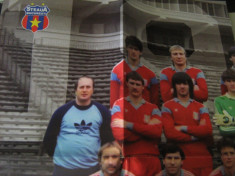 Steaua Bucuresti 1987 / poster format mare foto