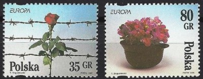 Polonia 1995 - cat.nr.3325-6 neuzat,perfecta stare foto