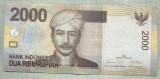 A 418 BANCNOTA-INDONESIA-2000 RUPIAH-ANUL 2009-SERIA 2058419-starea care se vede, Europa