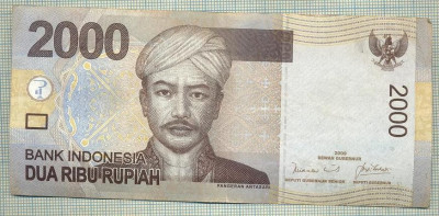 A 418 BANCNOTA-INDONESIA-2000 RUPIAH-ANUL 2009-SERIA 2058419-starea care se vede foto