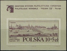 s3 - Polonia 1973 - bloc cat.nr.61 neuzat,perfecta stare foto