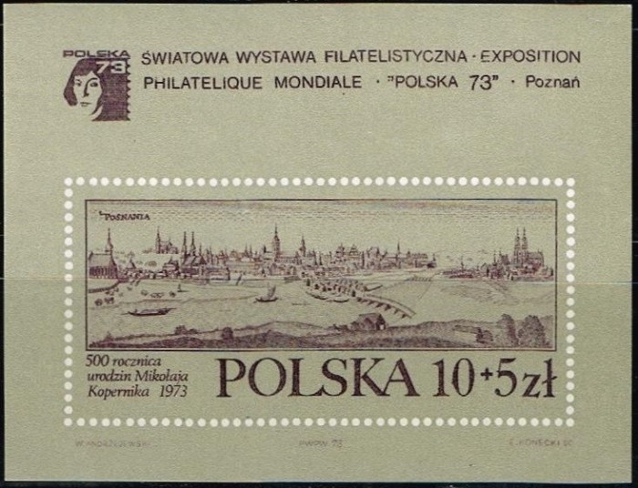 Polonia 1973 - bloc cat.nr.61 neuzat,perfecta stare