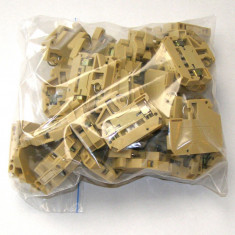Lot terminal de test 4mm Weidmuller SAKR conexiune montaj sina tip G(092)