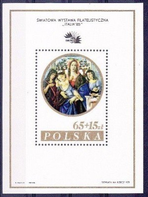 C2892 - Polonia 1985 - bloc cat.nr.104 neuzat,perfecta stare foto