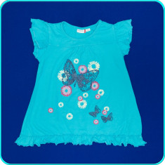 FOARTE FRUMOS _ Tricou din bumbac, model floral dragut _ fetite | 4-5 ani | 110 foto