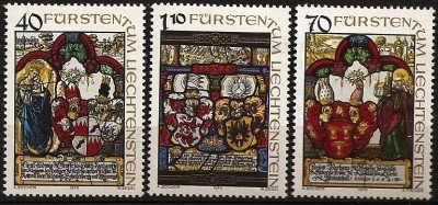 Lichtenstein 1979 - cat.nr.672-4 neuzat,perfecta stare foto