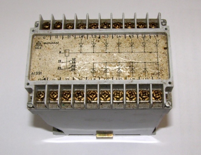 Releu test multicomanda AI 991(001)