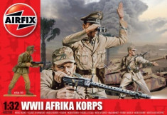 Kit constructie si pictura soldat Afrika Korps foto