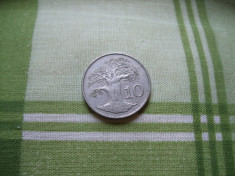 JN. 10 cents 1980 Zimbabwe foto