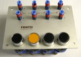 Cumpara ieftin Panou de la Festo Didactic cu 4 push buton-uri pneumatice(858)