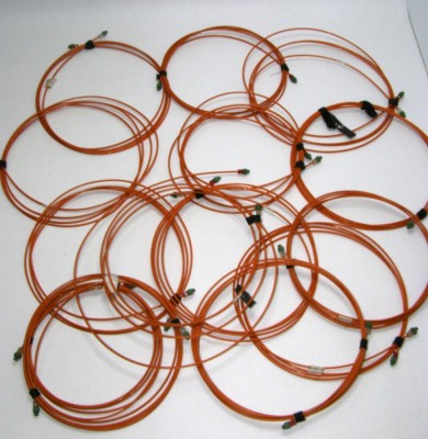 Lot Patch cord-uri fibra optica FC-FC simplex(878) foto