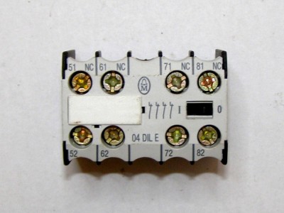 Modul contact auxiliar Moeller 04 DIL E 4NC 10A(610) foto