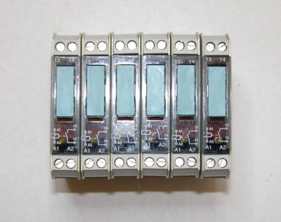Releu intermediar Siemens 3TX7 002-2AB00 24 Vdc 1 contact no 2.5A 230 V(329) foto