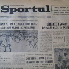 Ziarul SPORTUL(20mai1973)-Cuplaj Dinamo-Rapid si Sportul-Steaua, U Cluj-CFR Cluj
