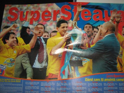 Steaua Bucuresti Campioana - poster foto