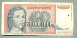 A 411 BANCNOTA-YUGOSLAVIA-50 000 000 DINARA-ANUL 1993-SERIA.-starea care se vede, Europa