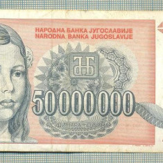 A 411 BANCNOTA-YUGOSLAVIA-50 000 000 DINARA-ANUL 1993-SERIA.-starea care se vede