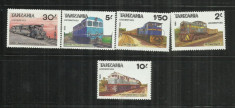 LOC 28 - LOCOMOTIVE - TANZANIA - SERIE NESTAMPILATA foto