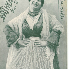 OPERA CAVALERIA RUSTICANA PIETRO MASCAGNI CARTE POSTALA 1903 CIRCULATA