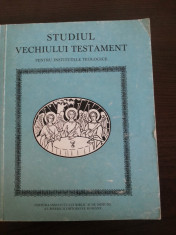 STUDIUL VECHIULUI TESTAMENT * Manual teologic - editia a doua, 1985, 452 p. foto