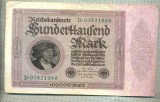 A 464 BANCNOTA-GERMANIA-100000 MARK-ANUL 1923-SERIA 03821989-starea care se vede, Europa