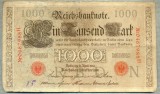 A 459 BANCNOTA-GERMANIA -1000 MARK -ANUL 1910 -SERIA 0467988-starea care se vede, Europa