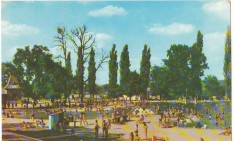 CPI (B7212) CARTE POSTALA - ORADEA. BAILE &quot;VICTORIA&quot;, STRANDUL, RPR