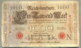 A 461 BANCNOTA-GERMANIA -1000 MARK -ANUL 1910 -SERIA 1335300-starea care se vede