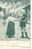 OPERA MIGNON MUZICA AMBROISE THOMAS CARTE POSTALA 1904 CIRCULATA, Italia, Printata