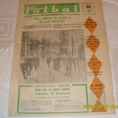 Revista Fotbal 11 01 1968