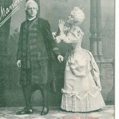 OPERA MANON MUZICA JULES MASSENET CARTE POSTALA 1903 CIRCULATA