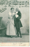 OPERA MANON MUZICA JULES MASSENET CARTE POSTALA 1903 CIRCULATA, Italia, Printata