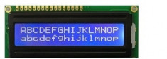 1602 16x2 HD44780 Character LCD Display Module blue blacklight foto