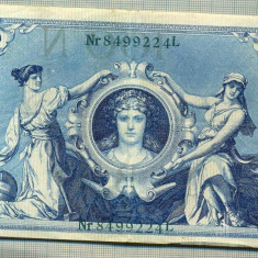 A 499 BANCNOTA-GERMANIA -100 MARK -ANUL 1908-SERIA 8499224 -starea care se vede