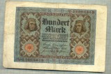 A 481 BANCNOTA-GERMANIA -100 MARK -ANUL 1920-SERIA 14664418 -starea care se vede