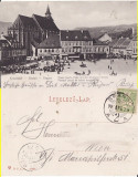 Brasov-Piata si Biserica Neagra- clasica, rara