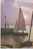 CPI (B7239) CARTE POSTALA - MAMAIA. APUS DE SOARE PE SIUTGHIOL