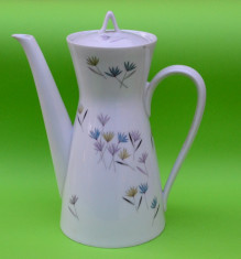 CEAINIC INALT DIN PORTELAN FIN, ROSENTHAL, MODEL FLORAL L 107 foto