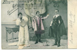 OPERA ERNANI MUZICA GIUSEPPE VERDI CARTE POSTALA 1903 CIRCULATA