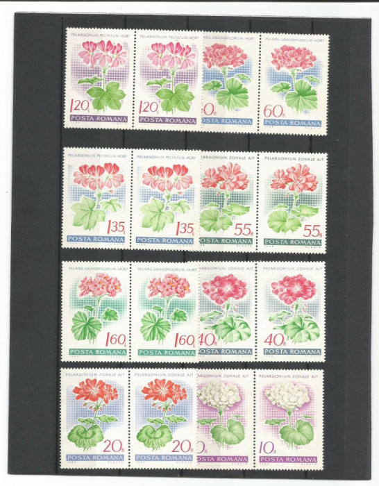 No(03)timbre-Romania 1968-L.P.678-Muscate de gradina